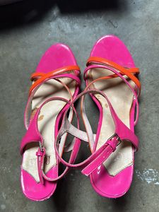 Pink Pencil Heels
