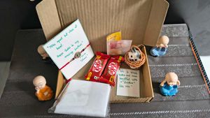Beautiful Rakhi Gift Box