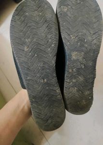 Stylish Black Slip-On Sandals