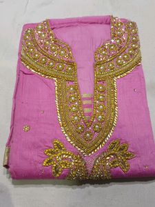 Heavy Neck Work Fancy Suit