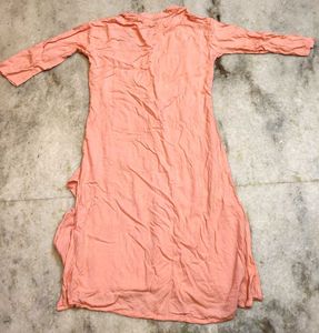 Pink Kurta with palazzo pants