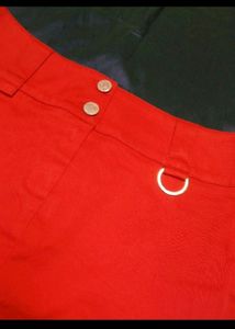 Red Mini skirt