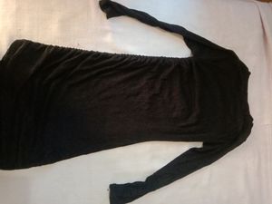 Korean Black Bodycon Dress