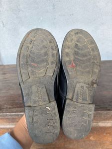 Classic Black Leather Oxford Shoes(Naughty Boy)