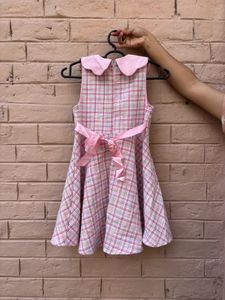 Cute Plaid Girls Dress