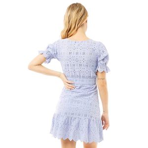 Light Blue Eyelet Dress