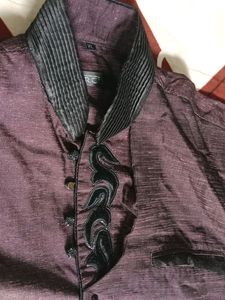 Partywear Shirt For Boys.  Only One Button Defect
