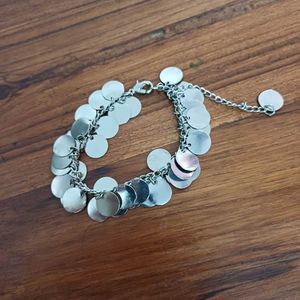 Boho Chic Coin Charm Adjustable Banjara Bracelet