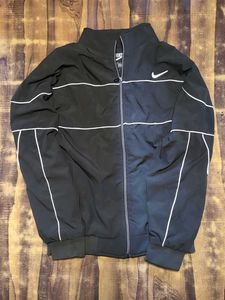 Nike olive & White Track Jacket