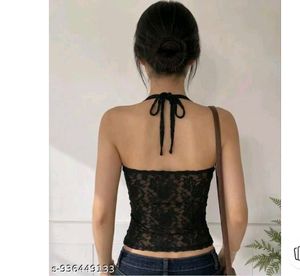 Mesh top black