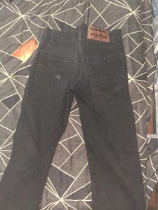 Classic Black Denim Jeans