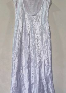 Shiny Camisole Slip Dress