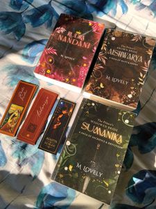 M Lovely Romance Novel Set