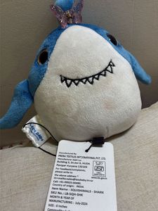 Cute Shark Plush Toy with Butterfly Clip (freebie