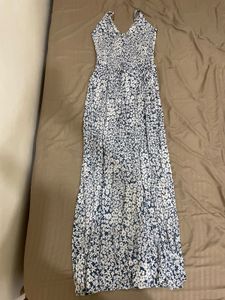 summer floral slip maxi dress (brand new)