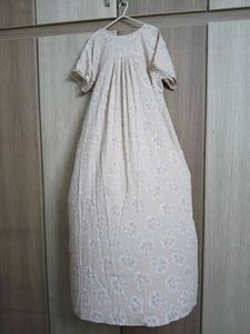 Comfortable Printed Nightgown L size length 55