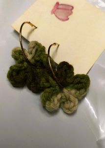 🔥 MEGA SALE OFFER 🔥Crochet Flower Hair Clips &amp; E