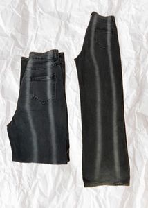 Stylish Striped Wide Leg Jeans