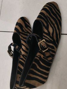 New Zebra Print Flats / bellies H&amp;M