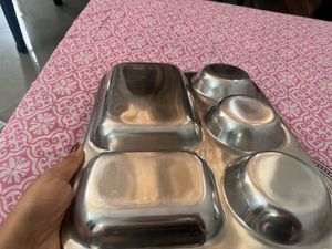 Stainless Steel Thali Plate