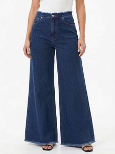 Wide Leg Denim Jeans