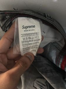 Supreme Grey Denim Jeans