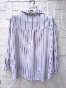 Korean Premium Chic Cute Stripped. Baggy shirt
