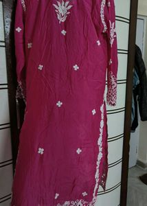 Premium cutwork luknowi set