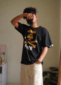 BAPE AAPE Skull Graphic T-Shirt