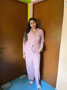 Stylish Pleated Co-ord Set