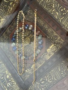 Elegant Gold Tone Necklace Set