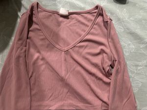 Mauve Long Sleeve Top