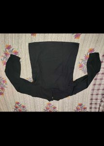 Elegant Black Long-Sleeve Top