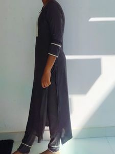 Grey Kurta Set