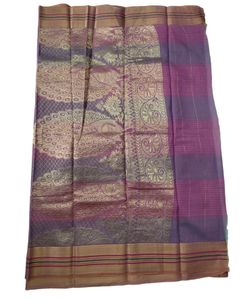 New Kota Fancy Saree Peacock Zari💜💕 #flashsale