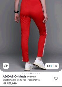 Adidas Originals Red Track Pants