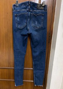 Women's Zara Distressed Skinny Jeans