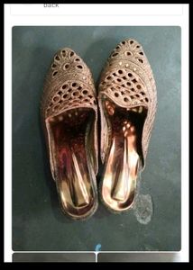 Embellished Ethnic Mules