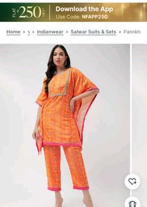 kaftan suit set