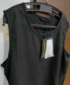 New Provogue Sleeveless Black Top