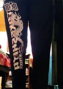Dragon Print Trousers