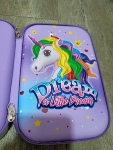 7D Unicorn Big Pencil Pouch