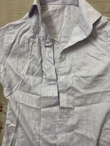 Classic Light Blue Striped Shirt