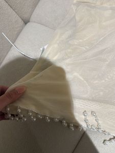 Pearl Embellished backless mini Dress