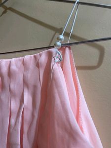 Light Pink Sleeveless Top For Women 💗