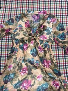 floral one piece