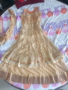 5 piece anarkali suit