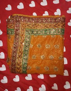 Elegant Embellished Saree