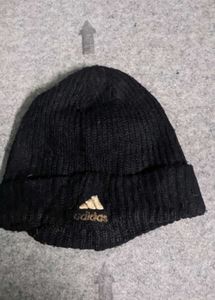 Black Adidas Beanie Hat