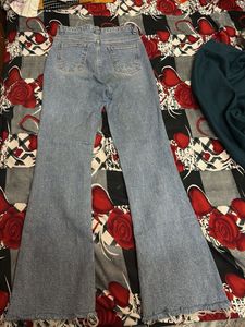 Flared Denim Jeans 👖